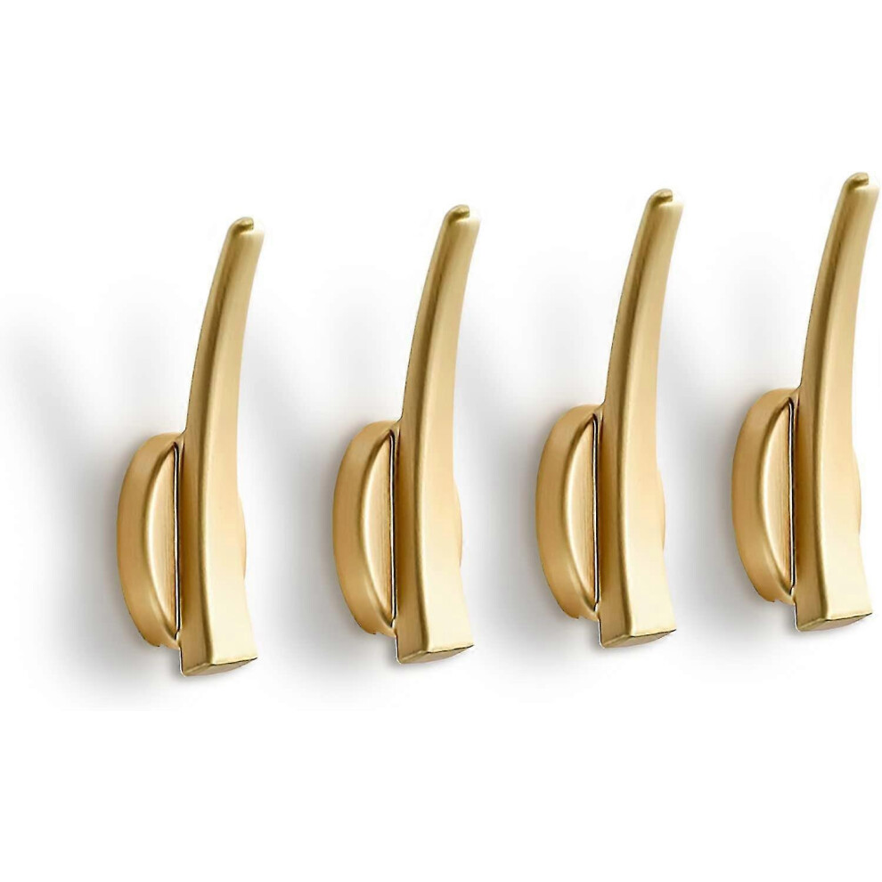 Bathroom Hook Set Of 4 Gold Wall Hooks Towel Hooks Coat Hooks Single Wall Hooks Heavy Duty Hooks Hooks For Hanging 8138439187596