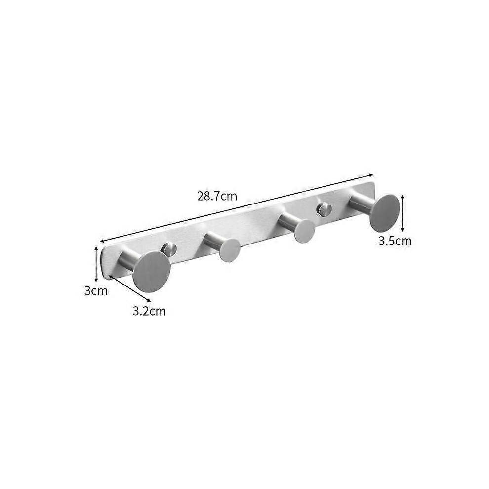 Towel Hook Towel Hooks Wall Hook Coat Hook Towel Rack Hook Wall Mount Bathroom Stainless Steel Chrome Bath And Kitchen Hooks 7351392238056