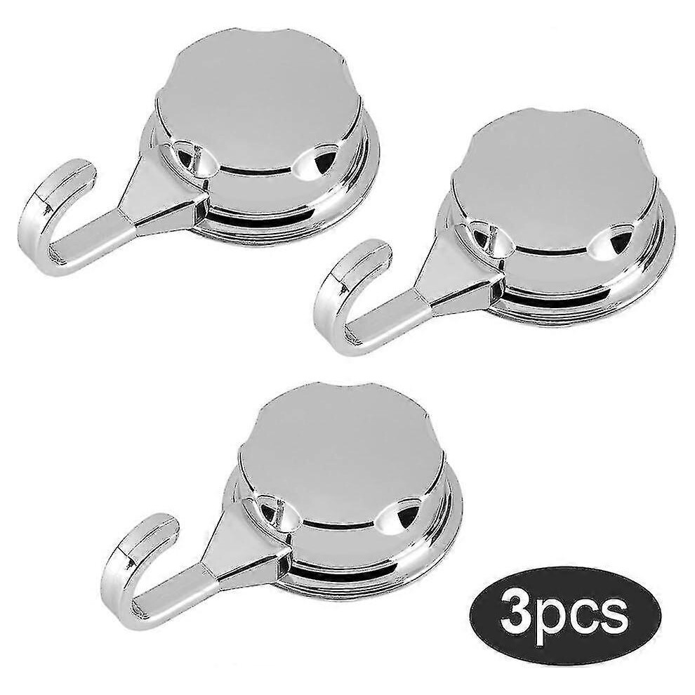 3 Hooks, Thin Hooks, Sticky Hooks, Towel Hooks, Clothes Hooks, Single Hooks, Stainless Steel Hooks, Silver 4127705170312
