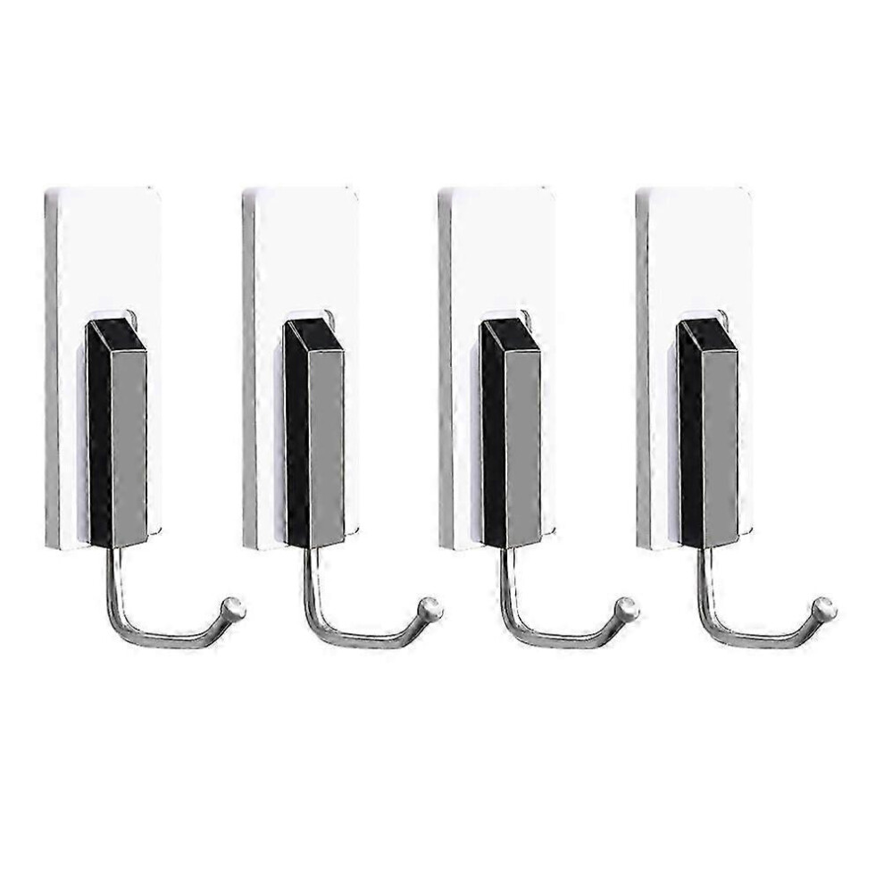 4 Pcs Piano Key Hooks Kitchen Wall Hooks Coat Hooks Towel Hooks Decorative Hanging Hooks For Bathroom 6913082229495