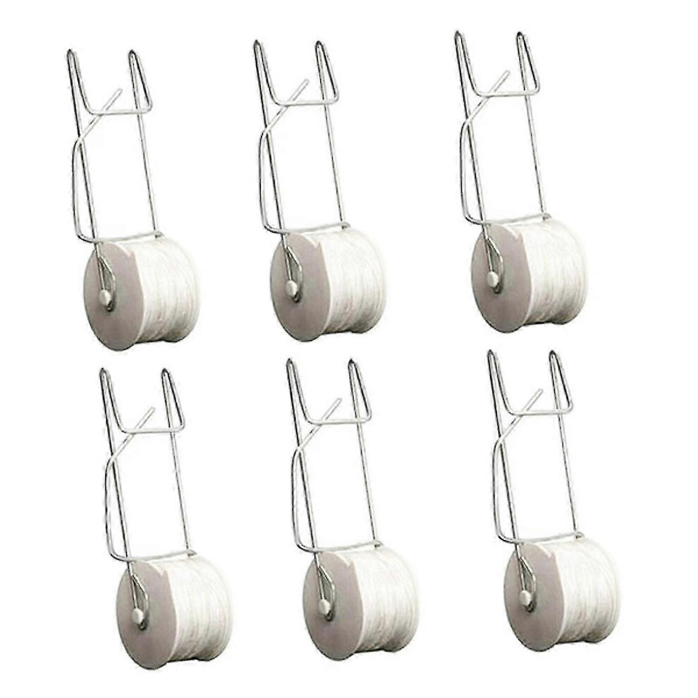 Tomato Roller Hook Lattice Wire Tomato Hook Vine Hook Greenhouse Plant Hook 6Pc 5084323169632