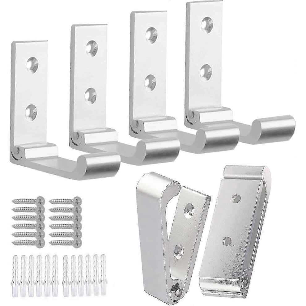 Folding Coat Hooks 6Pcs Folding Wall Hooks Stainless Aluminum Folding Hooks To Hang Foldable Coat Hooks Wall Mounted Towel Hook Bathroom Hook Wall Hea 5606615326952