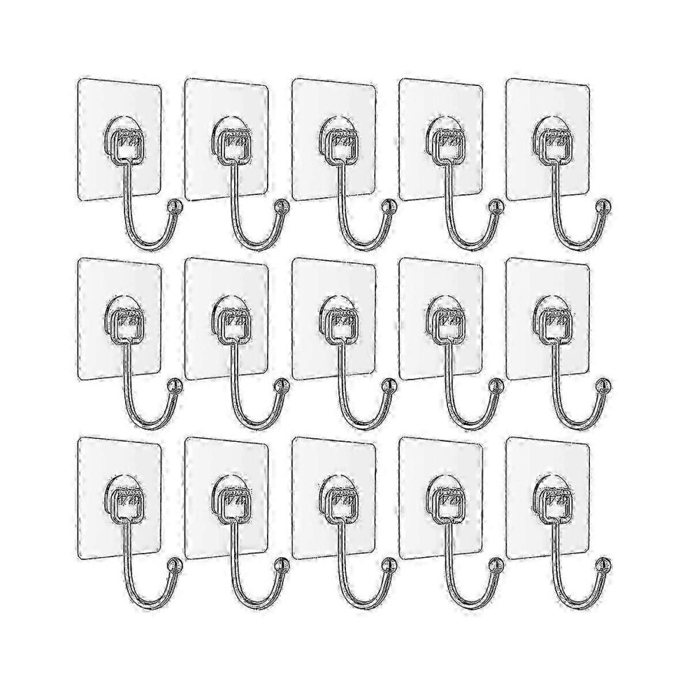 Adhesive Hooks For Hanging Heavy Duty Wall Hooks Towel Hook, Waterproof Transparent Hooks For Bathr Szrh 8503986278996