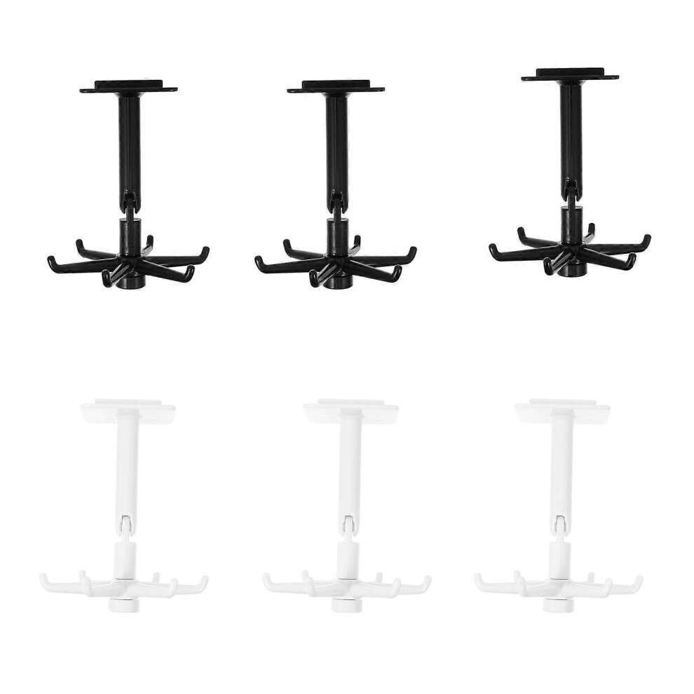 Multi Hook Rack Kitchen Storage Hook No Drilling Hooks 6Pcs Set 3399199298174
