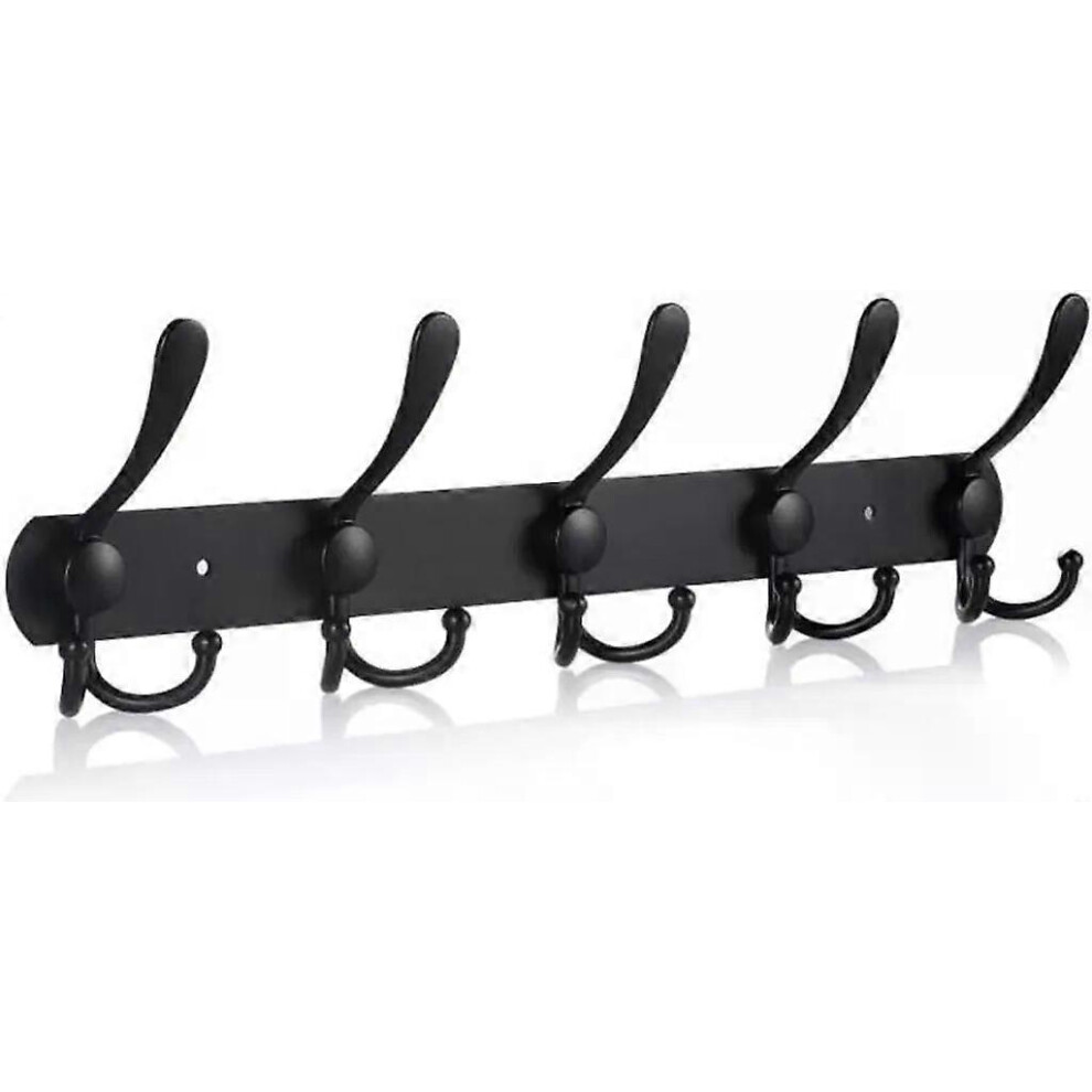 Hook Rail Coat Hook, Coat Hook Stainless Steel Towel Hook Bathrobe Hook Wall Hook Wall Coat Rack Coat Rail 3635755215941