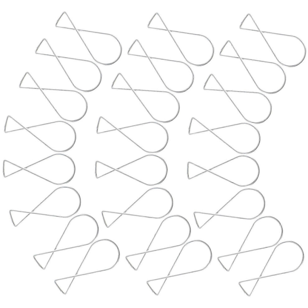 100Pcs Ceiling Tile Hooks Ceiling Hanging Hook Clips Drop Ceiling Hooks Drop Ceiling Metal Hook 3635755216047