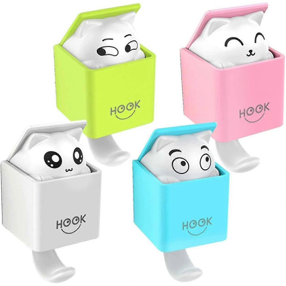 Kids Adhesive Hooks - Children's Towel Hooks: Stick-On Hook For Bathrooms 8503986278989