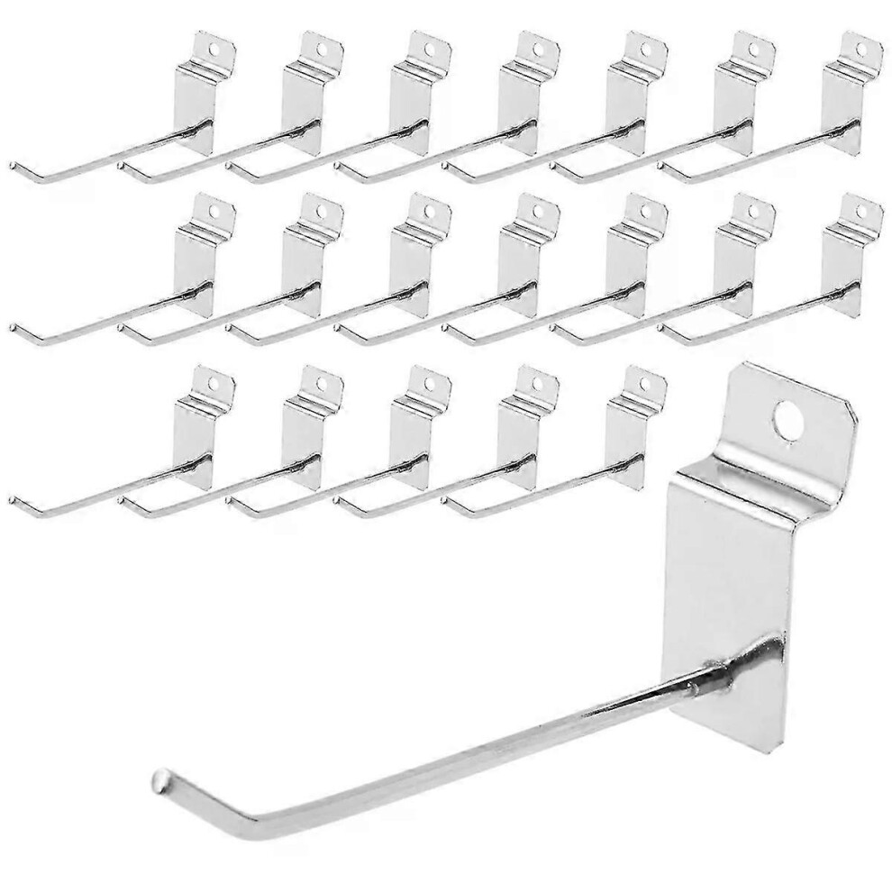 20Pcs Slatwall Hooks Retail Store Hook Panel Hooks Display Hook Hooks Multi Purpose Hooks Home Storage Ganization Wall 4016390414811