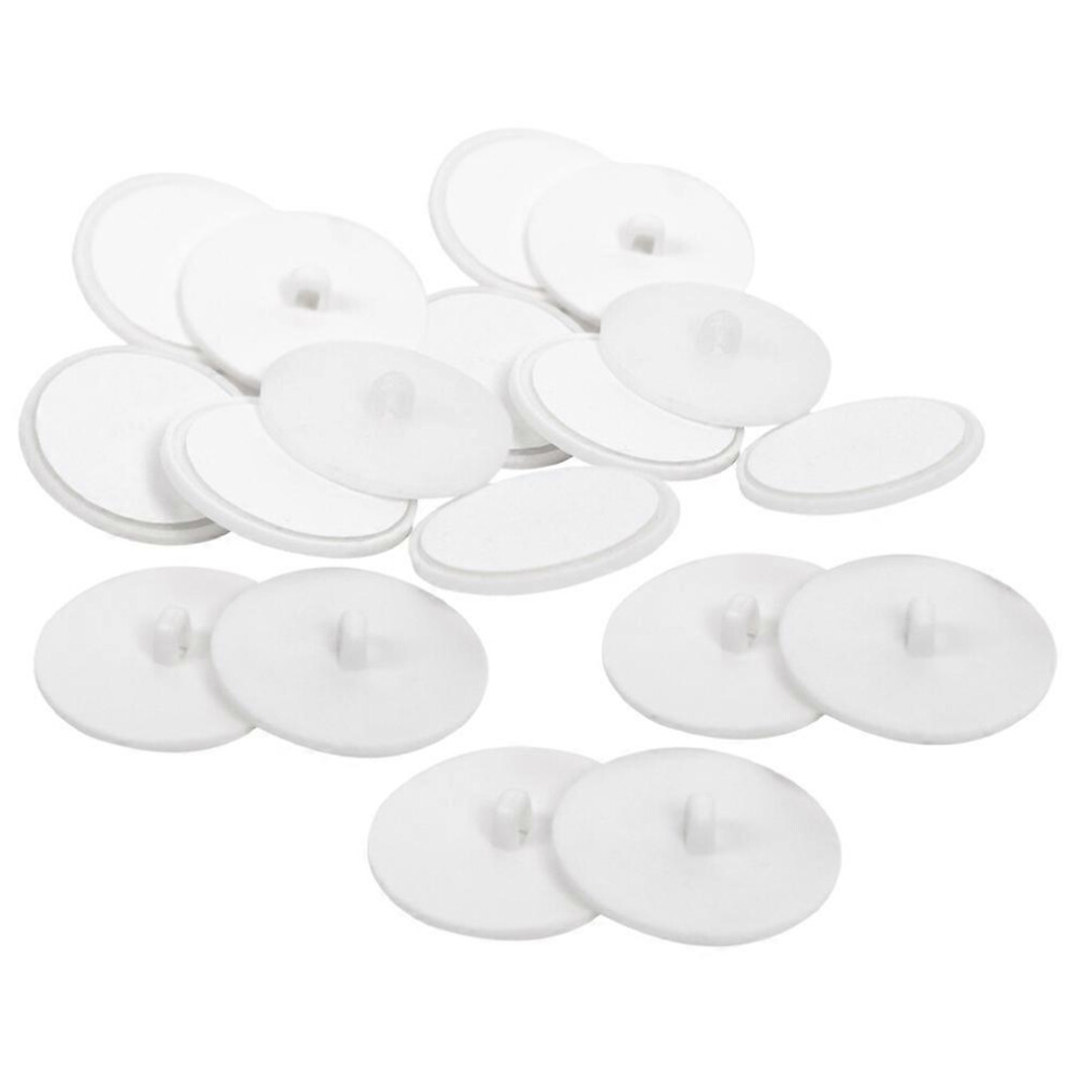 Self Adhesive Hook Ceiling Hooks For Hanging 50Pcs White Plastic Hooks 3399199298181