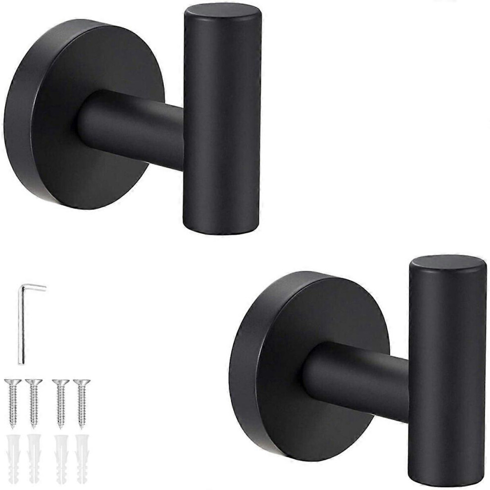 2-Pack - Towel Hooks - Hooks - Hooks - Bathroom Towel Hooks - Key Hooks - Clothes Hooks 4113798262973