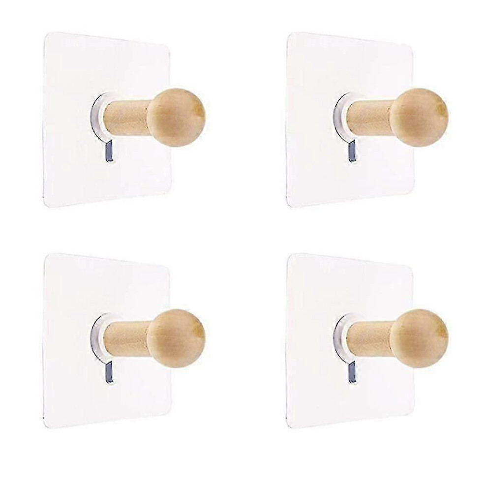 10Pcs Wooden Coat Hook Tree Branch Wall Hook Wooden Hooks For Hanging Coats Wood Hook 5415452151791