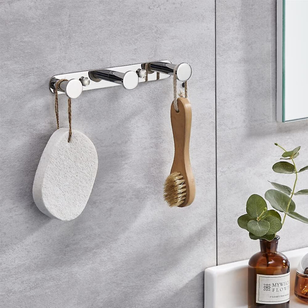 3 Towel Hooks, Wall Hooks, Coat Hooks, Towel Rack Hooks, Bathroom Hooks 3692819243654