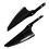 1 Pair Chrome Front Fork Wind Deflector for -Electra Glide 1995-2019 Mount Motorcycle Windshield Fork Covers 5