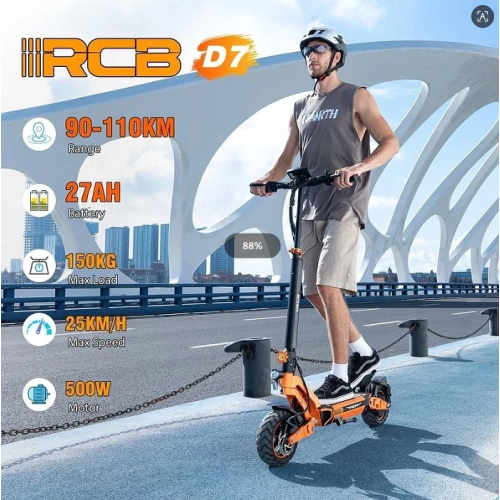RCB RCB D5 Electric Scooter 48V 27AH Offroad E-Scooter 100KM 1