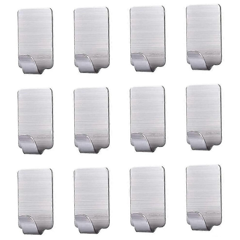 Hooks Stainless Self-Adhesive, Towel Hooks Clothes Hooks Wall Hooks 8583292253542
