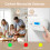 FUMIXTEX Carbon Monoxide Detector with LCD Display,CO Alarms Replaceable Battery 6