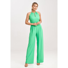 Elegant damejumpsuit til bryllup, grøn M1023 størrelse S/M