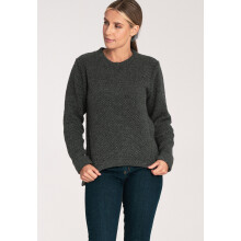 Sweater - uldtrøje - grå sweater M1044 størrelse M