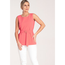 Elegant damebluse - Off-shoulder bluse - koralbluse M1071 størrelse L