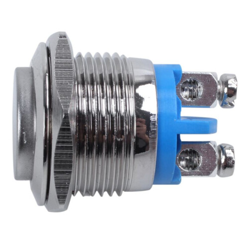 6pcs 16mm High Round High Round Momentary Metal Push Button