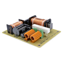2X 2 Way Audio Crossover Tweeter Bass Speaker Crossover Professional Frequency Divider Stage Filter for 15 Inch Speaker