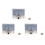 3X  0-20V 85C1-V Class 2.5 Voltmeter Analog Volt Panel Meter 1