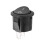 30 Pcs SPST Black Button /Off Round Rocker  AC 6A/125V 3A/250V 4