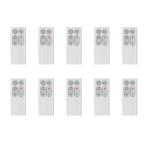 10X Replacement AM04 AM05 Remote Control for  Fan Heater Models AM04 AM05 Remote Control(Silver)