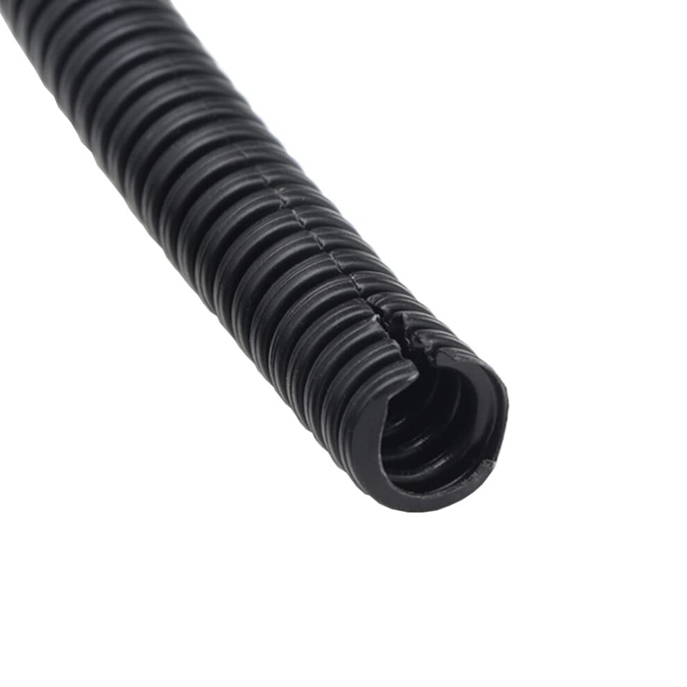 Mocnt Split Loom Wire Auto Split Loom Tubing Wire Conduit Polyethylene Corrugated Flexible Tube Cable Management Sleeve Protection Pipe Cable Tidy Or 5000458642970