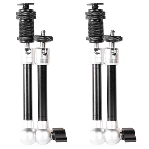 2X Mão Estranha de Braço Mágico de 11 Polegadas para Monitor LCD DSLR de Luz LED