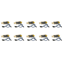 10X FT232 FT232BL FT232RL FTDI USB 2.0 para TTL Download Cable Jumper Serial Adapter Module para Suport Win10 5V 3.3V