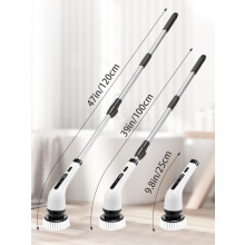 MJ COMFYLIFE Electric Spin Scrubber Cordless Bathroom Cleaning Brush