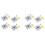 8 Stück AS5600 Magnetischer Encoder Magnetische Induktion Winkel Messung Sensor Module 12Bit Hohe PräZision 1