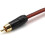 2X RCA Speaker Cable Bare Wire Speaker Wire to RCA Plug,Replace RCA Plug Connector Adapter to Bare Wire Open Audio Video 5
