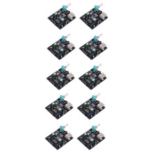 10X YX-C50L 5.0 Subwoofer Placa Amplificadora de ÁUdio de Alta Potência Placa Amplificadora Estéreo 2X50W