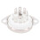 20PCS Ceramic B9A Silver-Plated 9Pin Vacuum Tube Socket Panel Chassis Mount for ECC81 ECC82 ECC83 EL84 6922 Vacuum Tube 3