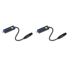 2X USB-RMD-DMX Mobile App DMX Dialer Stage Light Wireless DMX Controller Only Supports Android Devices