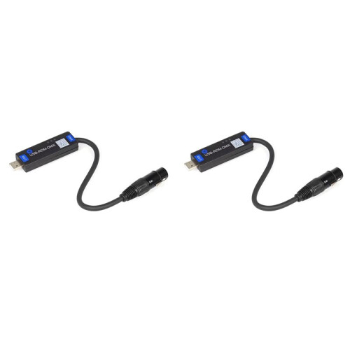 2X USB-RMD-DMX Mobile App DMX Dialer Stage Light Wireless DMX Controller  Only Supports Android Devices