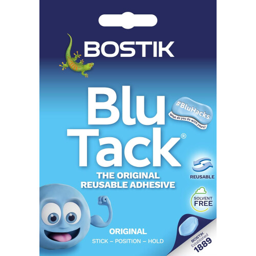 Bostik Blu Dry Tack Adhesive Putty Pack 1