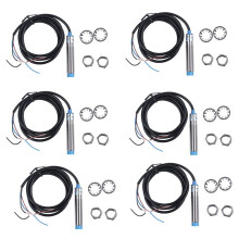 6X  6-36V PNP NO 3-Wire 4mm Cylindrical Inductive Proximity Sensor Approach  LJ12A3-4-Z/BY