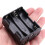 4X Doppelseiten Eine Feder 6 x 1.5V AA-Batterie Halter Schwarzer Case 7