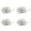 LED Bright Light Lamp Emitting Diode, 280 Piece,  3V-6V, 5 mm, White 2