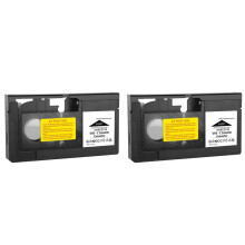 2X VHS-C Cassette Converter for for RCA for VHS to VHSC SVHS-C Cassette Adapter Not for 8mm/MiniDV/Hi8