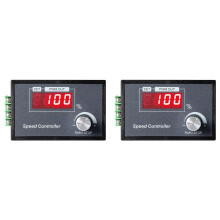 2X PWM Motor Speed Controller 6-60V 30A with Digital Display & Robust PCB - Perfect for Various Machines