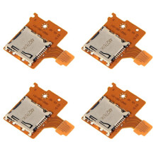 4X for Micro- Card Slot Board for NS TF Card Slot Socket Board for Console