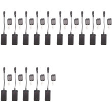 15 Pcs 3 Pins XLR Wireless Remote Control Receiver for Smoke Fog Machine DJ Stage Controller Receptor Fogging 400W 900