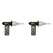 2X Ventilateur Turbo à Main 110 000 Tr/Min, Souffleur D'Air Haute Puissance, Sèche-Cheveux, Aspirateur, Souffleur D'Air et de Poussière, Moteur