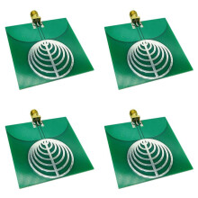 4X UWB Antenna Ultra Wideband Antenna Pulse Antenna Operating Frequency 2.4-10.5G SMA Female Connector