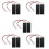 10pcs 2 X AAA 3 V Battery Holder Case Box Wire  / OFF  M Cover 1