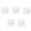5X Ac 220V 10A 30Min Countdown Timer  Electric Digital  Plug Control  Timer Socket Knob Style Mechanical 1